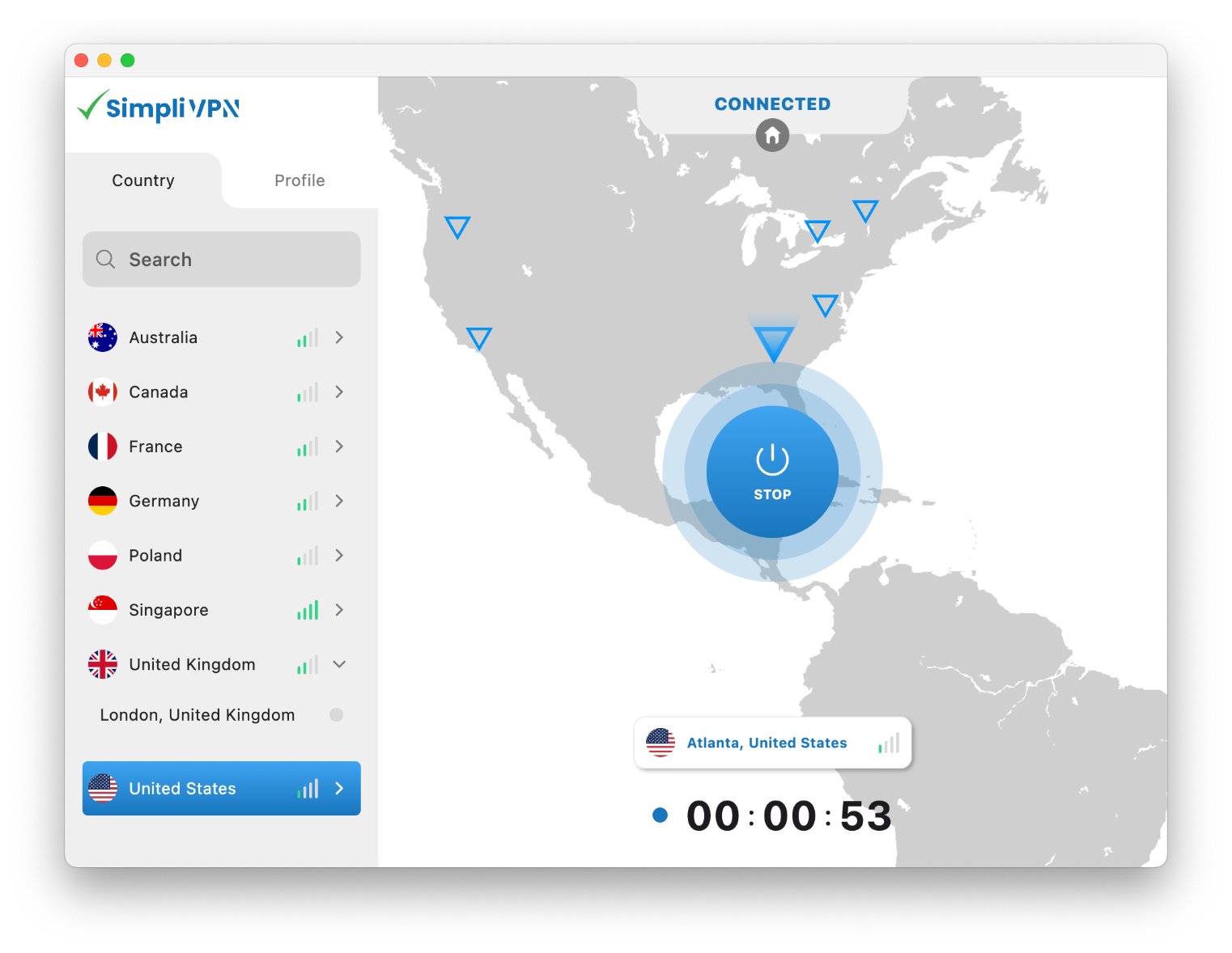 Desktop Login Page